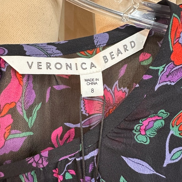 Veronica Beard NWT Floral Long Sleeve Dress size 8 - Picture 5 of 8